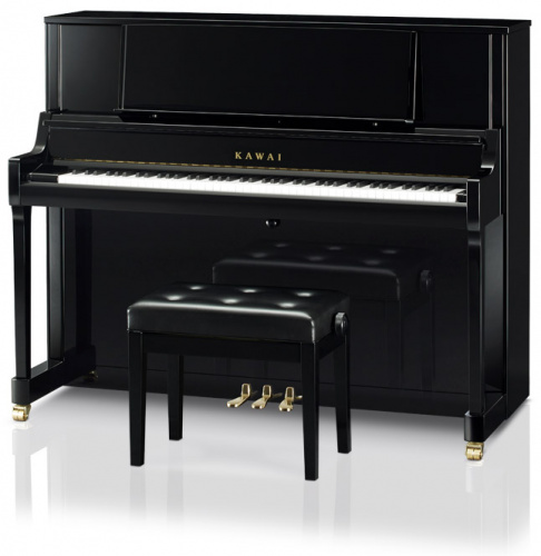 Kawai пианино K400 цвет черный полированный (M/PEP) высота 122 см.