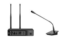 FBW A1D-CONFERENCE радиосистема, комплект из диверситивного приёмника A12R и передатчика A100CT, 512-537МГц, FM-модуляция, 2/10/30мВт, 3 уровня Squelc
