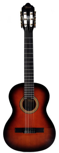 Valencia VC264CSB Гитара классическая, верхняя дека: ель, нижняя дека и обечайка: нато, гриф: жабон, накладка грифа и нижний пор