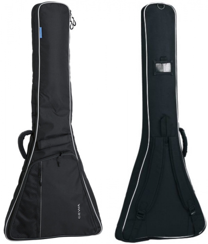 GEWA Economy 12 E-Guitar Flying-V Blackчехол для электрогитары, водоустойчив., утепл. 12 мм (212480)