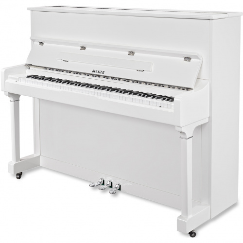 Becker CBUP-118PW-2 пианино белое полированное, банкетка в комплекте 118 см. пр-во Китай