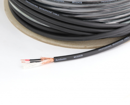 AuraSonics MC224CB микрофонный кабель 6.8мм, плетеный экран фото 2