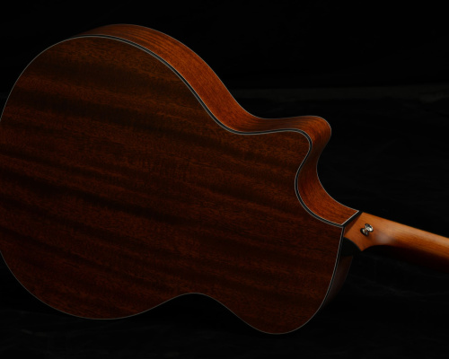 KEPMA F0E-GA Top Gloss Cherry Sunburst электроакустическая гитара, цвет вишневый санберст, в комплек фото 5