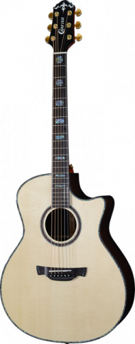 CRAFTER SRP G-36ce электроакустическая гитара, верхняя дека Solid ель, корпус Solid палисандр