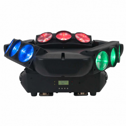 American DJ KAOS осветительное устройство с динамичными и узкими лучами в сочетании с чейзами трех 3-секцион фото 2