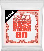 Ernie Ball 1680 струна для бас гитар. никель, калибр 080