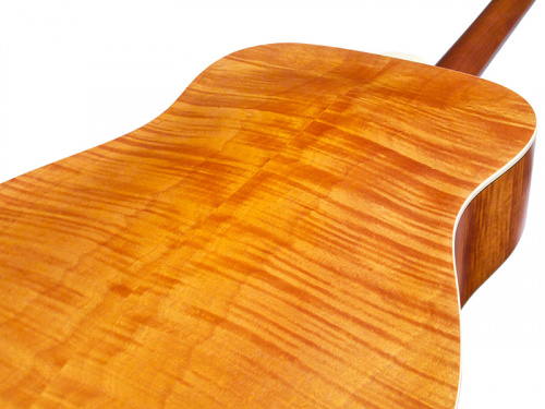 GUILD D-240E Limited электроакустическая гитара формы дредноут, топ - массив ели, цвет - натуральный фото 3
