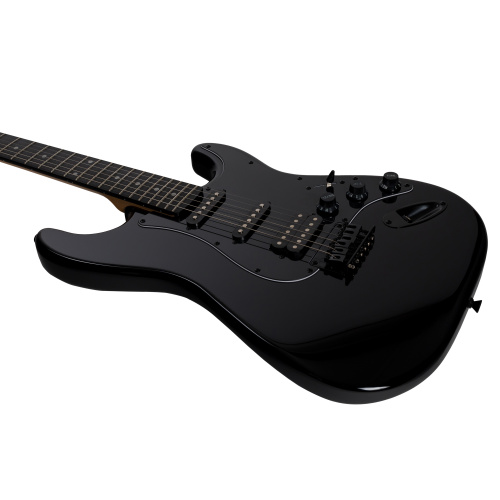 ROCKDALE Stars HT HSS Black Limited Edition электрогитара, цвет черный фото 7