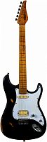JET JS-800 Relic BK электрогитара, Stratocaster, корпус липа, HS, цвет Relic BK