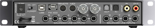 RME Fireface UCX - 36 канальный, 192 kHz USB & FireWire аудио интерфейс, 9 1/2", 1U фото 3