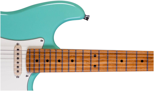 JET JS-300 SFG электрогитара, Stratocaster, корпус липа, 22 лада,SSS, tremolo, цвет Sea Foam Green фото 4