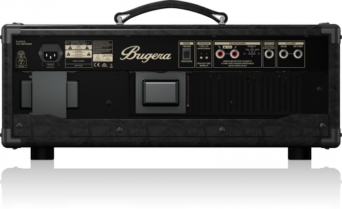 Bugera V55HD-INFINIUM ламповый гитарный усилитель "голова" 55Вт, 2 канала, ревербератор, переключатель 4,8,16 ом фото 4