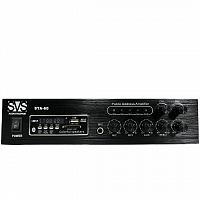 SVS Audiotechnik STA-60 Радиоузел, 100 В (4, 8, 16 Ом), усилитель мощности 60 Вт, MP3 плеер