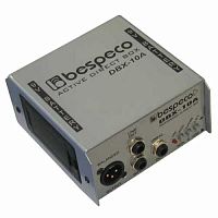 BESPECO DBX10A Директ бокс активный; одноканальный; normal/pad; 0/+20 дБ; GNDLIFT