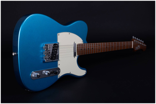 JET JT-300 LPB электрогитара, Telecaster, корпус липа, 22 лада, SS, цвет LPB фото 4