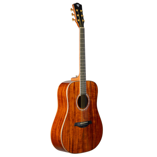 ROCKDALE Aurora D7 Koa NAT Акустическая гитара. Форма корпуса Dreadnought. Цвет натуральный. Глянцевое покрытие. Верхняя дека из ели с верхним слоем и фото 2