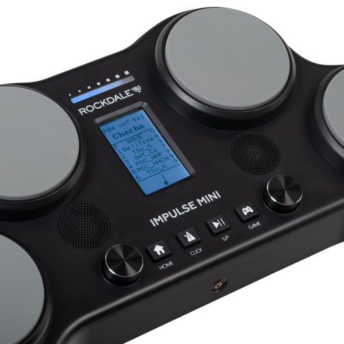 ROCKDALE Impulse Mini Black портативная электронная ударная установка, цвет черный фото 5