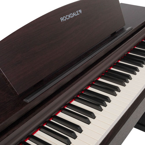 ROCKDALE Etude 128 Graded Rosewood цифровое пианино, 88 клавиш, цвет палисандр фото 10