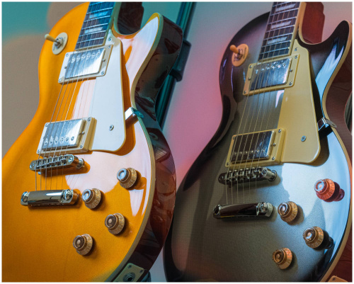 JET JL-500 SLB электрогитара, Les Paul, корпус красное дерево, HH, цвет Silverburst фото 3