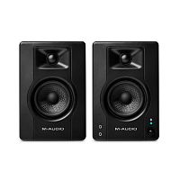 M-Audio BX3 BT Пара мультимедийных мониторов (активный+пассивный), 2-х полосные, 25 Вт