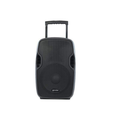Gemini AS-12TOGO Портативная акустическая система, 600 Ватт, 12" вуфер, bluetooth, USB. SD фото 3
