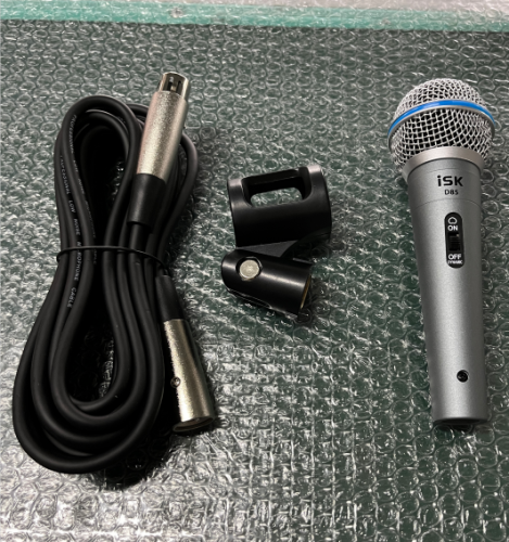 ISK D85 динамический кардиоидный вокальный микрофон фото 2