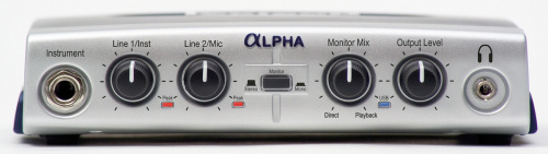 Lexicon Alpha внешняя звуковая карта с USB, 2 вх/ 2 шины/ 2 вых фото 3