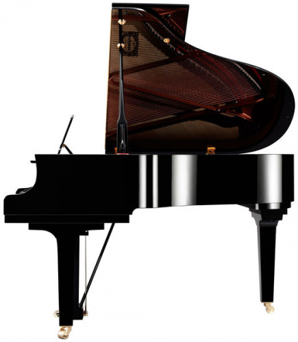 Yamaha C2X PE рояль 173см цвет черный полированный, с банкеткой фото 2