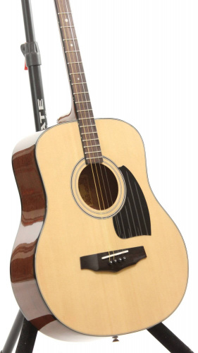 IBANEZ PF15-NT акустическая гитара, цвет натуральный, топ ель, махогани обечайка и задняя дека, хромовые литые колки фото 6