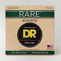 DR RPL-10 Extra Light (10 48) Струны для акустической гитары фосфористая бронза