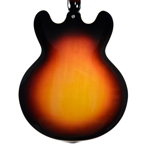 GIBSON 2018 MEMPHIS ES-335 TRADITIONAL ANTIQUE SUNSET BURST гитара полуакустическая с кейсом, цвет санберст фото 2