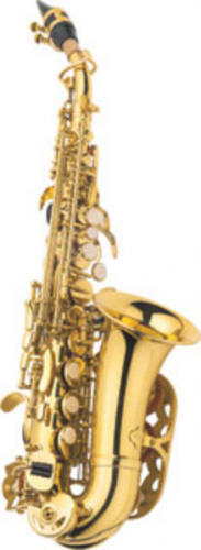 J. Michael SPC-700 Саксофон сопрано (curved) Bb, лак. покр., жесткий кейс
