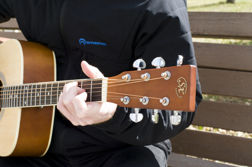 SX SD104 Гитара акустическая, корпус: липа, гриф: окуме, накладка грифа и нижний порожек: палисандр, колки: хромированное покрытие, цвет натуральный м фото 8
