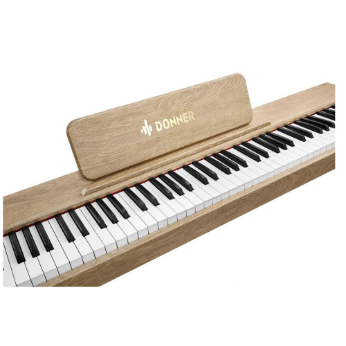 Donner DDP-60 цифровое пианино, 88 клавиш, 128 полифония, 128 тембров, 83 ритма фото 3