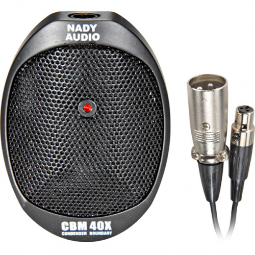 Nady CBM 40X Конденсаторный микрофон пограничного слоя, кардиоида, диапазон частот 30-20000 Гц, чувс