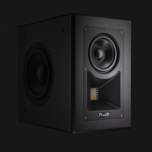 Fluid Audio Image 2 референсный студийный монитор, НЧ 2 х 225 Вт, СЧ 150 Вт, ВЧ 75 Вт, вес 14,3 кг фото 3