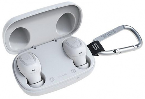 SOUL S-GEAR White Вставные беспроводные наушники. 2динамических драйвера. Bluetooth 5.1, частотный диапазон 20 Гц - 20 кГц, чувствительность 92 дБ, со фото 3