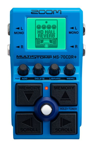 Zoom MS-70CDR+ Chorus, Delays, & Reverbs педаль эффектов для электрогитары