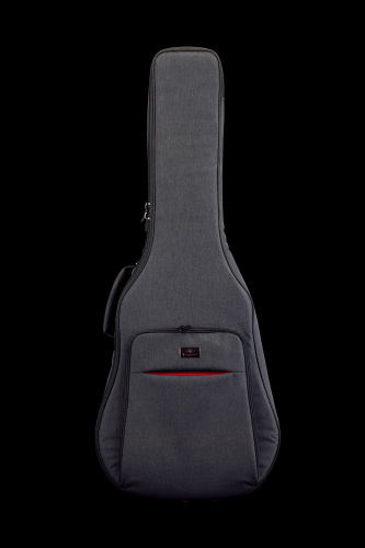 KEPMA F0-GA Top Gloss BS электроакустическая гитара, цвет вишневый санберст, в комплекте чехол фото 7