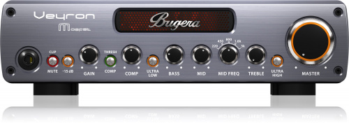 BUGERA VEYRON MOSFET BV1001M компактный усилитель для бас-гитары, 2000 Вт (класс D), MOSFET преамп, компрессор, эквалайзер фото 4
