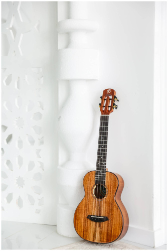 FLIGHT PHANTOM TENOR EQ-A укулеле, тенор, All Solid акация, активный звукосниматель, чехол фото 9