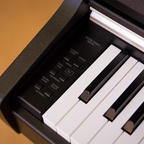 Kawai KDP70B цифровое пианино/Цвет палисандр черный/Клавиши пластик фото 3