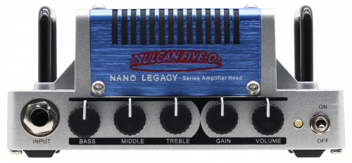 Hotone Nano Legacy Vulcan Five-O мини усилитель голова для гитары, 5 Вт, звучание Peavey 5150 фото 2
