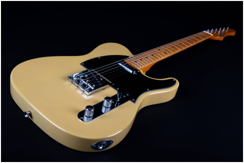 JET JT-350 BSC электрогитара, Telecaster, корпус липа, 22 лада, SS, цвет Buterscotch фото 10