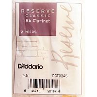 RICO DCT0245 Reserve Classic трости д/кларнета Bb №4.5, 2 шт/уп