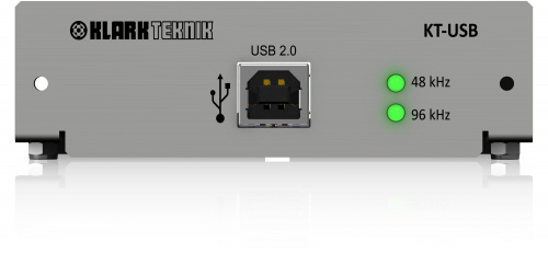 KLARK TEKNIK KT-USB плата расширения USB-интерфейс для DN9650, DN9652, 48 I/O на 48 кГц, 24 I/O на 96 кГц фото 2