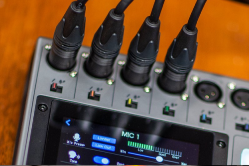 Zoom P8 аудиорекордер для подкастов 6 микрофонных входов 6 выходов для наушников фантомное питани фото 13