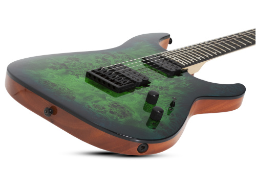 Schecter C-6 PRO AQB Гитара электрическая шестиструнная фото 6
