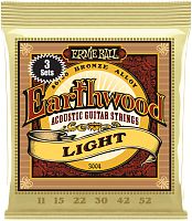 ERNIE BALL 3004 набор из 3х комплектов для акуст.гитары Earthwood Light 80/20 Bronze (11-52)
