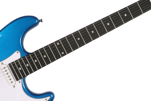 Bosstone SG-04 BL+Bag Гитара электрическая, 6 струн цвет синий фото 8